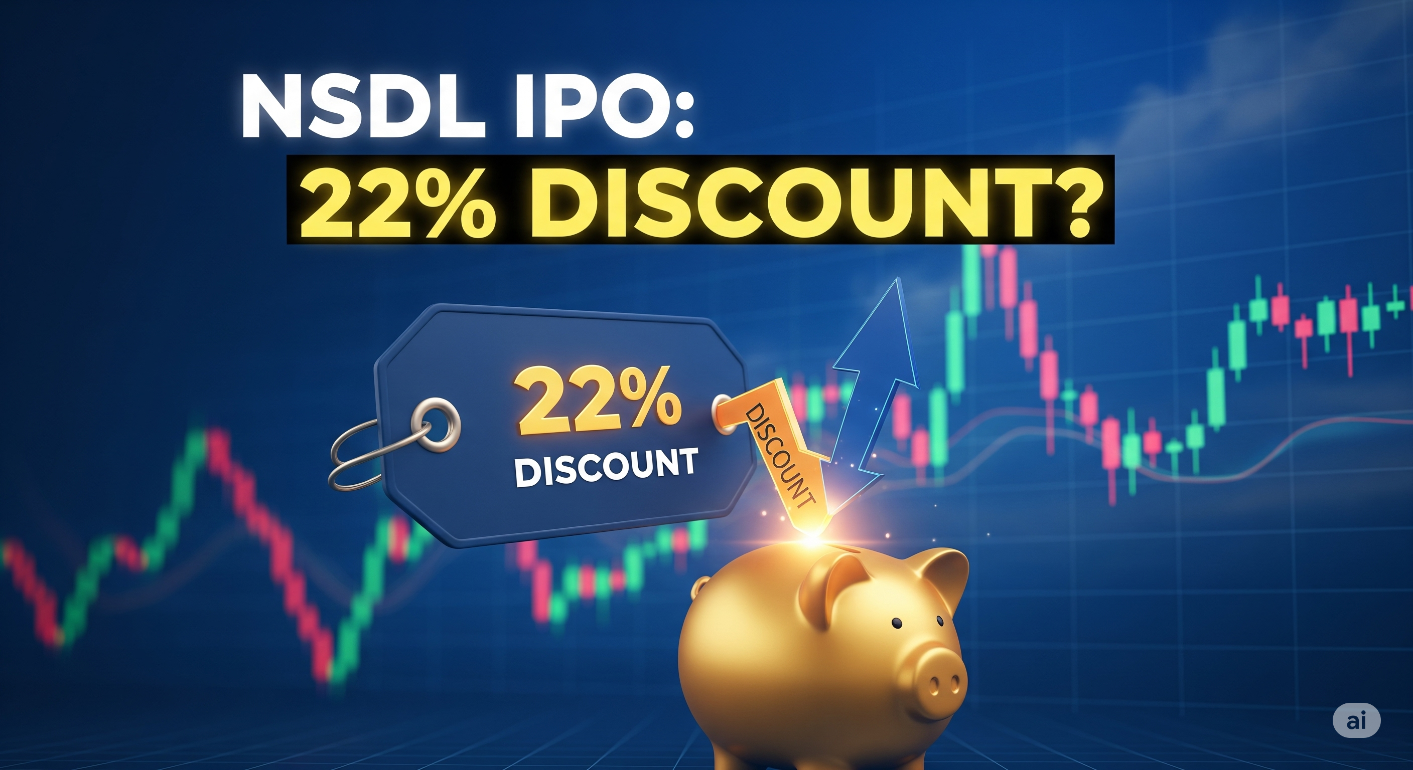 NSDL IPO Priced 22% Below Market: A Big Discount for Investors?